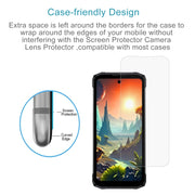 For DOOGEE Fire 6 50pcs 0.26mm 9H 2.5D Tempered Glass Film