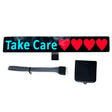 EL Luminous Car Stickers Cold Light Car Stickers Car Luminous Pattern Decoration(Take Care) - Decorative Sticker by PMC TechLife | Online Shopping South Africa | PMC TechLife | Buy Now Pay Later Mobicred