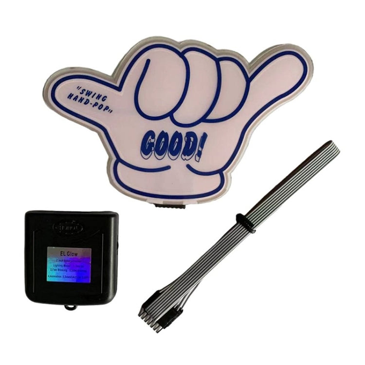 EL Luminous Car Stickers Cold Light Car Stickers Car Luminous Pattern Decoration(GOOD) - Decorative Sticker by PMC TechLife | Online Shopping South Africa | PMC TechLife | Buy Now Pay Later Mobicred