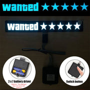 EL Luminous Car Stickers Cold Light Car Stickers Car Luminous Pattern Decoration(Porn Hub Casting Car)