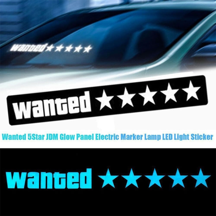 EL Luminous Car Stickers Cold Light Car Stickers Car Luminous Pattern Decoration(Baby On Board) - Decorative Sticker by PMC TechLife | Online Shopping South Africa | PMC TechLife | Buy Now Pay Later Mobicred