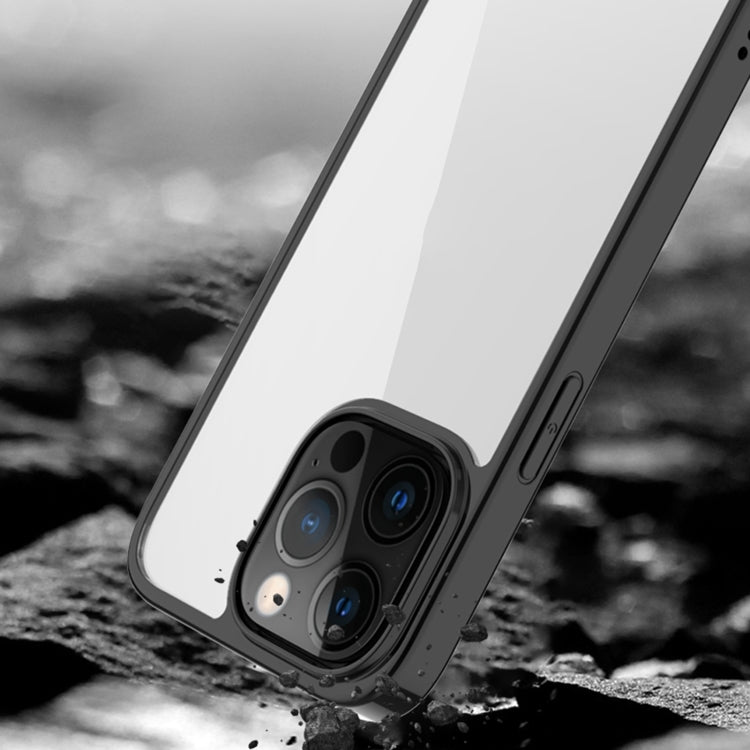 For iPhone 15 Pro Max Mutural Jiantou Series Electroplating Phone Case(Black)