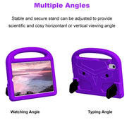 For Lenovo Tab M9 2023 Sparrow Style Shockproof Kickstand EVA Tablet Case(Purple)