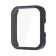 For Amazfit Bip 5 PC + Tempered Film Integrated Watch Protective Case(Midnight Blue) - Watch Cases by PMC TechLife | Online Shopping South Africa | PMC TechLife | Buy Now Pay Later Mobicred