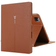 For iPad Pro 11 inch (2020) GEBEI PU+TPU Horizontal Flip Protective Tablet Case with Holder & Card Slots(Brown) - free shipping - PMc TechLife - Order now!