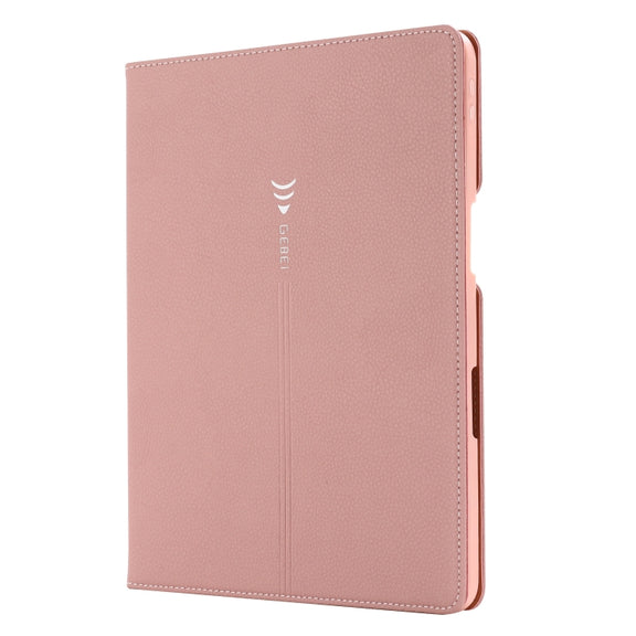 For iPad Pro 11 inch (2020) GEBEI PU+TPU Horizontal Flip Protective Tablet Case with Holder & Card Slots(Rose Gold)