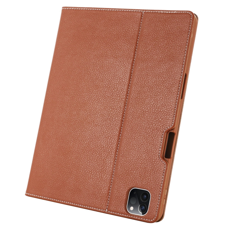 For iPad Pro 11 inch (2020) GEBEI PU+TPU Horizontal Flip Protective Tablet Case with Holder & Card Slots(Blue)
