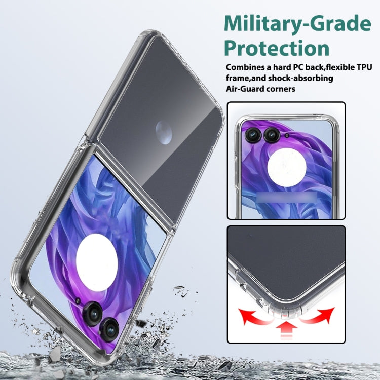 For Motorola Razr 50 Ultra / Razr+ 2024 Scratchproof Acrylic TPU Phone Case(Transparent) - Motorola Cases by PMC Jewellery | Online Shopping South Africa | PMC Jewellery | Buy Now Pay Later Mobicred