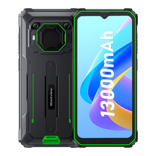 Blackview BV6200 Pro, 6GB+128GB, IP68/IP69K/MIL-STD-810H, 6.56 inch Android 13 MediaTek Helio P35 Octa Core, Network: 4G, OTG(Green) - free shipping - PMC Jewellery - Order now!