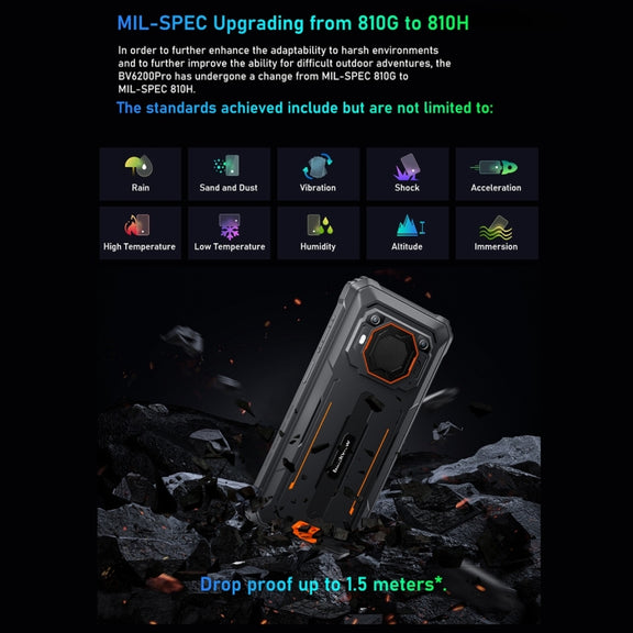Blackview BV6200 Pro, 6GB+128GB, IP68/IP69K/MIL-STD-810H, 6.56 inch Android 13 MediaTek Helio P35 Octa Core, Network: 4G, OTG(Green)