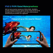 Blackview BV6200 Pro, 6GB+128GB, IP68/IP69K/MIL-STD-810H, 6.56 inch Android 13 MediaTek Helio P35 Octa Core, Network: 4G, OTG(Black)
