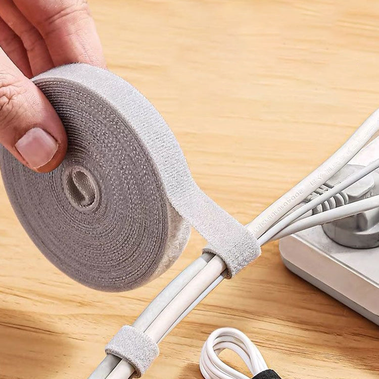 1.2cm 3m Reusable & Dividable Hook and Loop Cable Ties(Random Color Delivery) - free shipping - PMC TechLife - Order now!