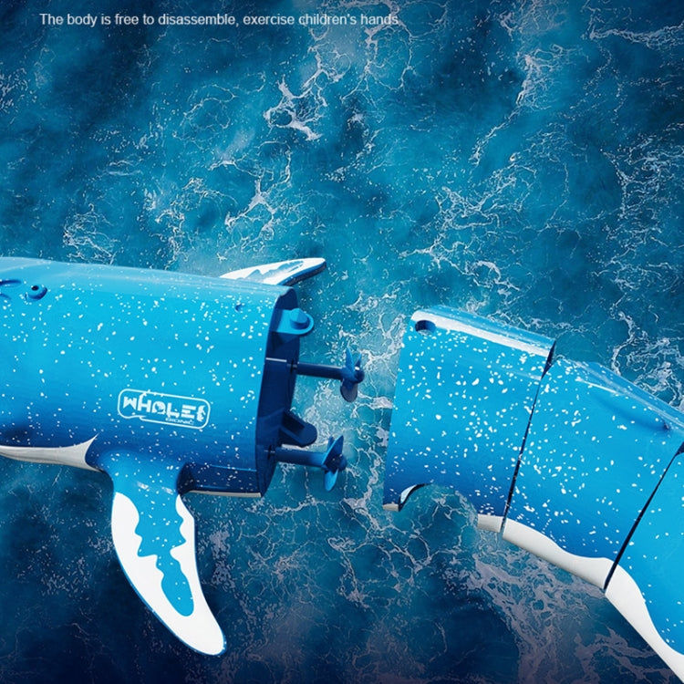 LS-XDU/RC B4 Remote Control Whale Toy Can Dive And Spray Water(Dark Grey) - free shipping - PMC Jewellery - Order now!