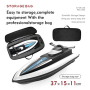 B8 Double Propeller Long Endurance High Speed Remote Control Boat(Red)