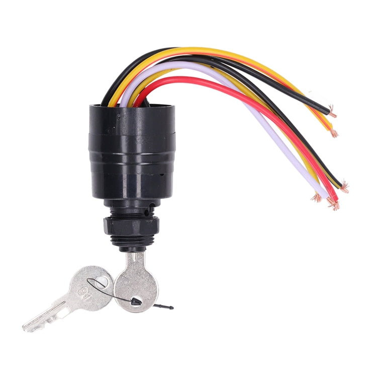 For Mercury 30A 12V 6 Wire Outboard Ignition Start Key Switch 17009A2 - Marine Accessories & Parts by PMC TechLife | Online Shopping South Africa | PMC TechLife | Buy Now Pay Later Mobicred