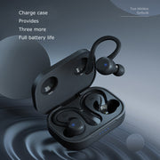 T&G T40 TWS IPX6 Water-resistant Hanging Ear Wireless Bluetooth Earphones with Charging Box(White)