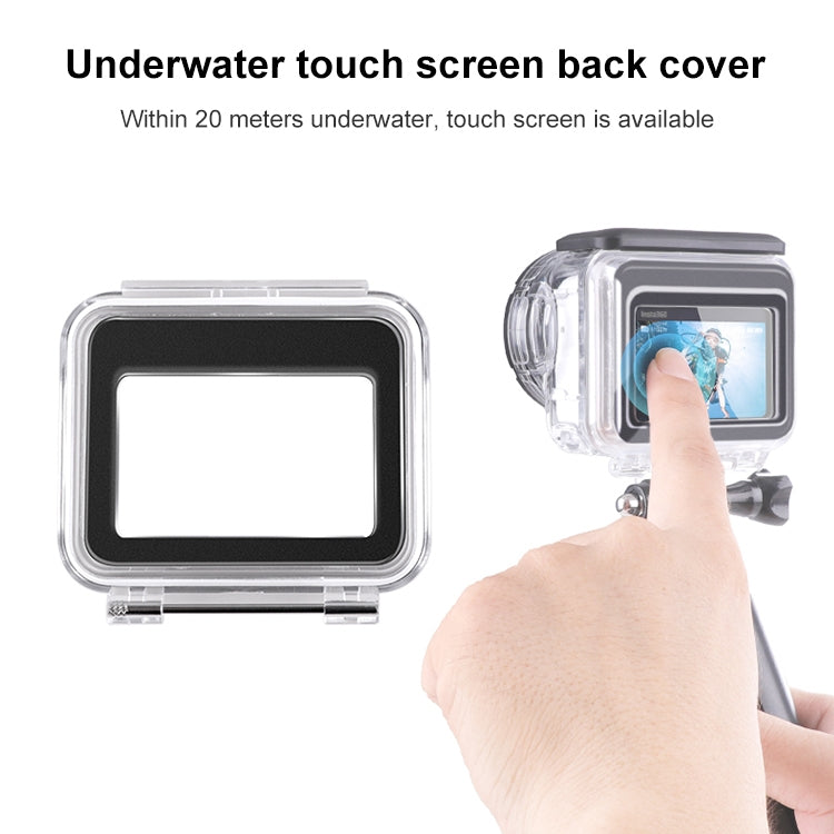 For Insta360 GO 3 Waterproof Case Touch Back Cover - Case & Bags by PMC TechLife | Online Shopping South Africa | PMC TechLife | Buy Now Pay Later Mobicred