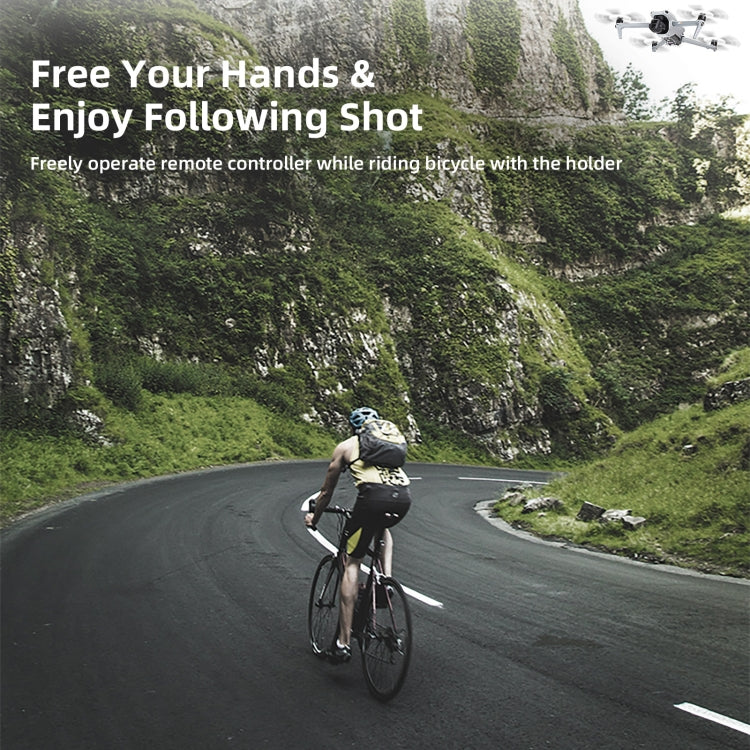 For DJI Air 3 / RC 2 Sunnylife ZJ669 Remote Control Riding Bracket(Black) - Other by Sunnylife | Online Shopping South Africa | PMC TechLife | Buy Now Pay Later Mobicred