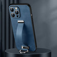 For iPhone 16 Pro Max SULADA Tide Cool Series PC + Leather Texture Skin Feel Phone Case(Blue) - iPhone 16 Pro Max Cases by SULADA | Online Shopping South Africa | PMC TechLife | Buy Now Pay Later Mobicred