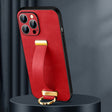 For iPhone 16 Pro SULADA Tide Cool Series PC + Leather Texture Skin Feel Phone Case(Red) - iPhone 16 Pro Cases by SULADA | Online Shopping South Africa | PMC TechLife | Buy Now Pay Later Mobicred
