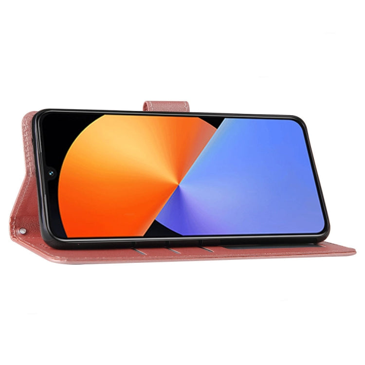 For Infinix Note 30i 3 Card Slots Multifunctional Leather Phone Case(Rose Gold) - Infinix Cases by PMC TechLife | Online Shopping South Africa | PMC TechLife | Buy Now Pay Later Mobicred