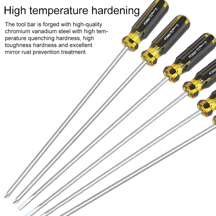 Extended Screwdriver 12 inch Cross-shaped Screwdriver Special Long Magnetic Sewing Machine Machine Repair Screwdriver(Cross) - Screwdriver by PMC TechLife | Online Shopping South Africa | PMC TechLife