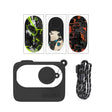 For Insta360 GO 3 Sunnylife Silicone Case Stickers Skin Wrap Lens Cover with Neck Strap(Black) - free shipping - PMC TechLife - Order now!
