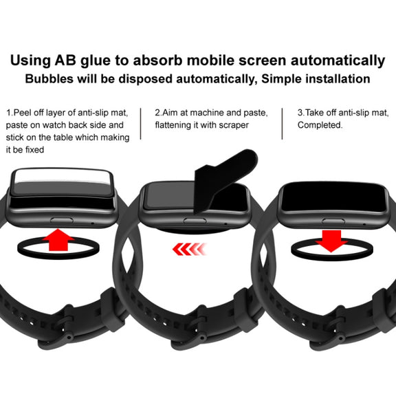 For Xiaomi Redmi Watch 4 imak Plexiglass HD Watch Protective Film