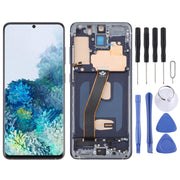 For Samsung Galaxy S20 4G SM-G980 TFT LCD Screen Digitizer Full Assembly with Frame, Not Supporting Fingerprint Identification