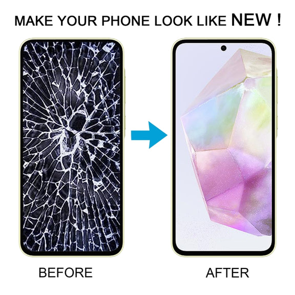 For Samsung Galaxy A35 SM-A356B TFT LCD Screen Digitizer Full Assembly with Frame, Not Supporting Fingerprint Identification
