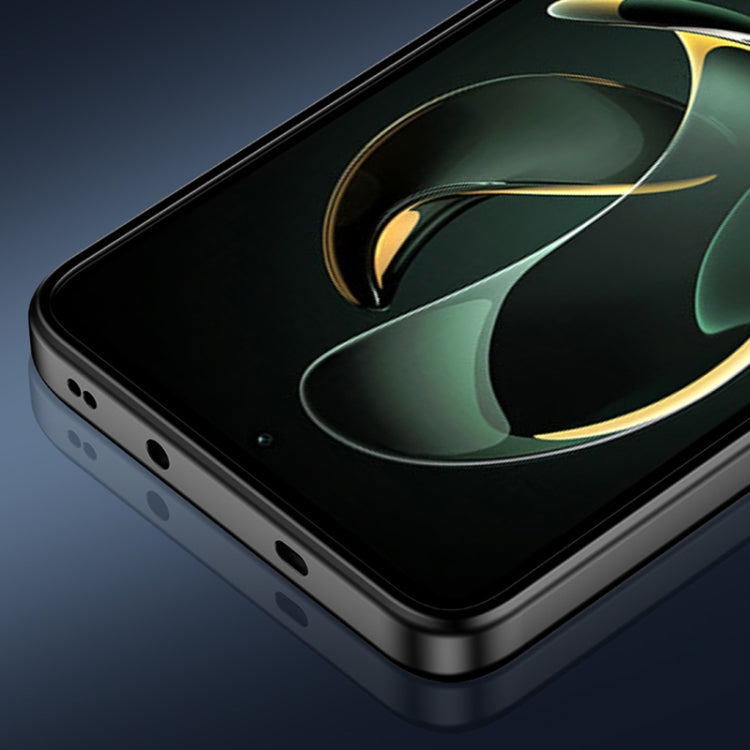 For Xiaomi Redmi K70 Frosted Metal Phone Case(Black) - Xiaomi Cases by PMC Jewellery | Online Shopping South Africa | PMC Jewellery | Buy Now Pay Later Mobicred