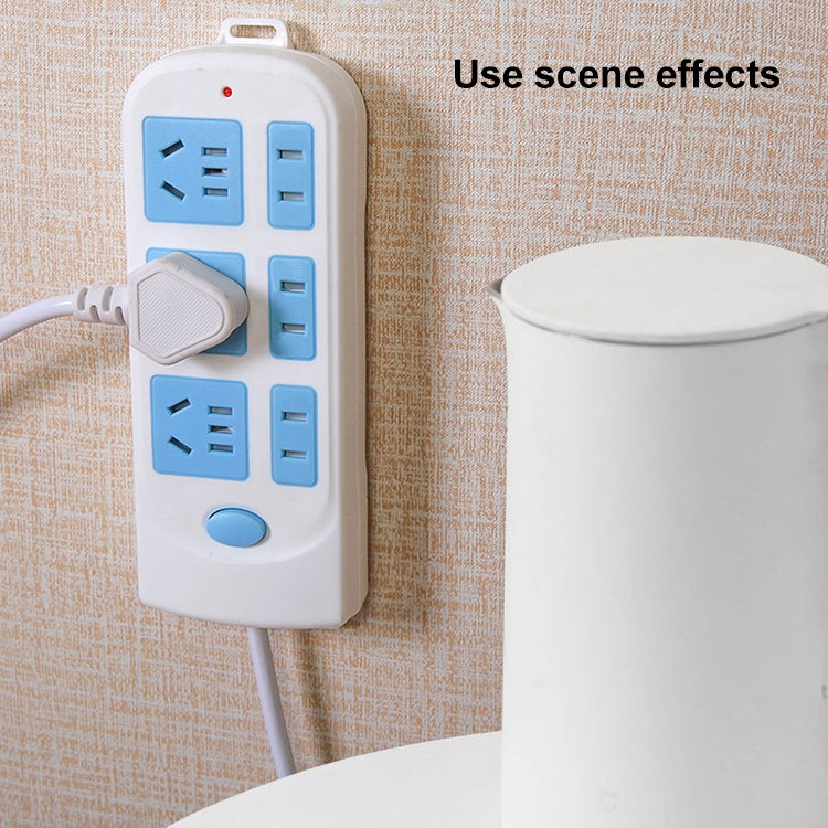 Anti-electric Shock Desk Power Strip Socket 8-position 3m, CN Plug - free shipping - PMC TechLife - Order now!