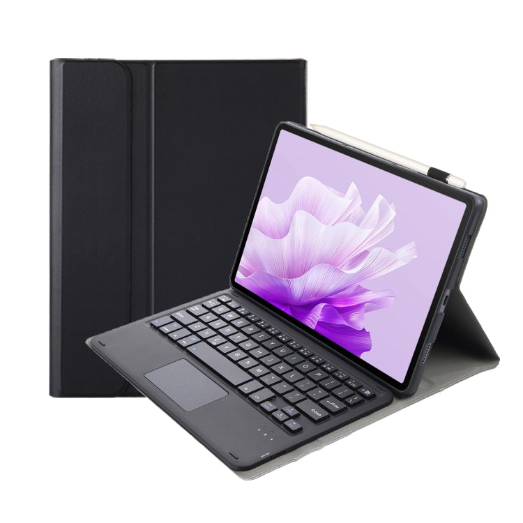 For Huawei MatePad Air 11.5 inch 2023 AH14-A Lambskin Texture Ultra-thin Detachable Bluetooth Keyboard Leather Case with Touchpad(Black) - Huawei Keyboard by PMC TechLife | Online Shopping South Africa | PMC TechLife