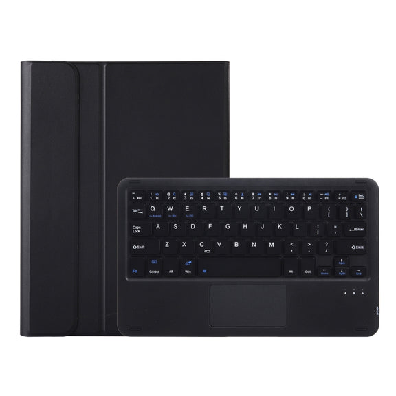 For Huawei MatePad Air 11.5 inch 2023 AH14-A Lambskin Texture Ultra-thin Detachable Bluetooth Keyboard Leather Case with Touchpad(Black)