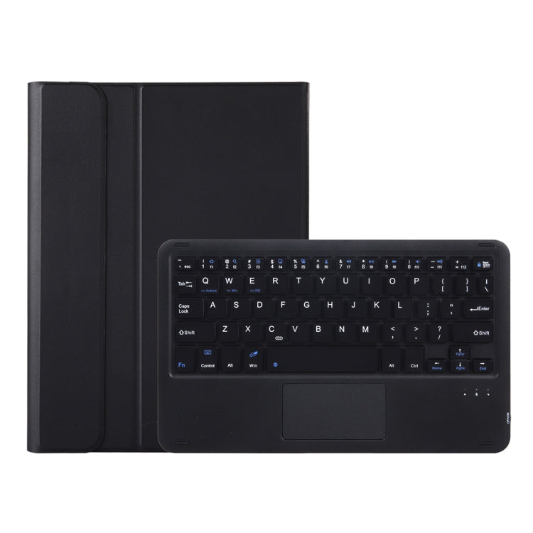 For Huawei MatePad Air 11.5 inch 2023 AH14-A Lambskin Texture Ultra-thin Detachable Bluetooth Keyboard Leather Case with Touchpad(Black)