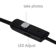 AN97 Water-resistant Micro USB Endoscope Snake Tube Inspection Camera for Parts of OTG Function Android Mobile Phone, with 6 LEDs, Lens Diameter:5.5mm(Length: 1m)