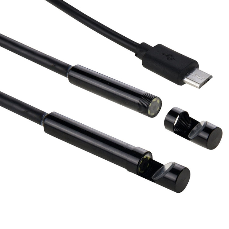 AN97 Water-resistant Micro USB Endoscope Snake Tube Inspection Camera for Parts of OTG Function Android Mobile Phone, with 6 LEDs, Lens Diameter:5.5mm(Length: 1m)