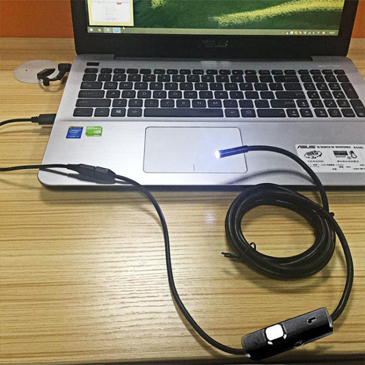 AN97 Water-resistant Micro USB Endoscope Snake Tube Inspection Camera for Parts of OTG Function Android Mobile Phone, with 6 LEDs, Lens Diameter:5.5mm(Length: 5m)