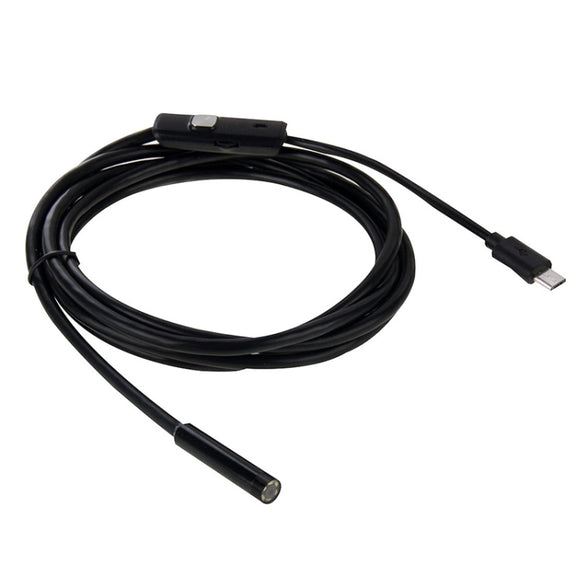 AN97 Water-resistant Micro USB Endoscope Snake Tube Inspection Camera for Parts of OTG Function Android Mobile Phone, with 6 LEDs, Lens Diameter:8mm(Length: 10m)