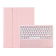 For Honor MagicPad 13 AH16 TPU Ultra-thin Detachable Bluetooth Keyboard Tablet Leather Case(Pink) - Huawei Keyboard by PMC TechLife | Online Shopping South Africa | PMC TechLife