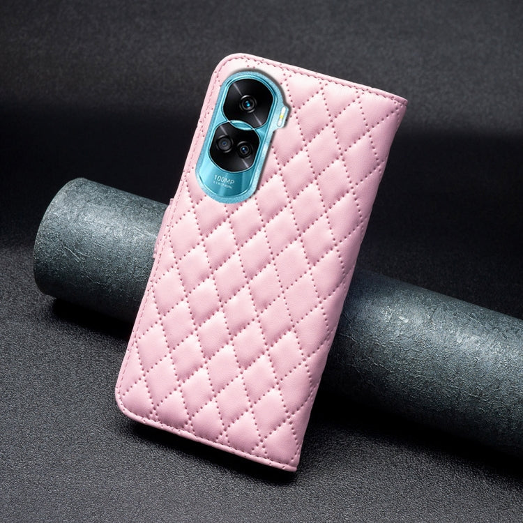 For Honor 90 Lite/X50i Diamond Lattice Wallet Flip Leather Phone Case(Pink) - free shipping - PMC TechLife - Order now!