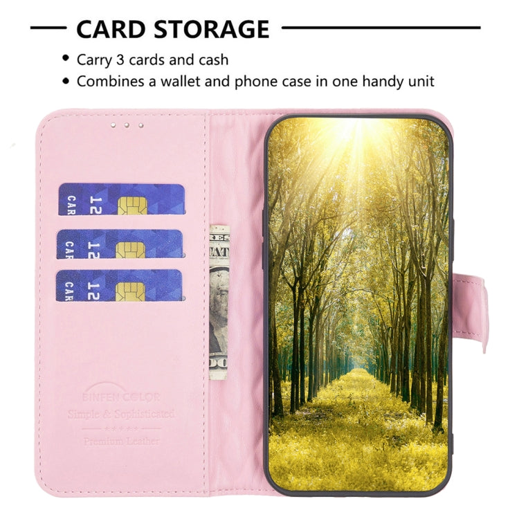 For Honor X9b/Magic6 Lite 5G Diamond Lattice Wallet Flip Leather Phone Case(Pink) - Honor Cases by PMC TechLife | Online Shopping South Africa | PMC TechLife | Buy Now Pay Later Mobicred