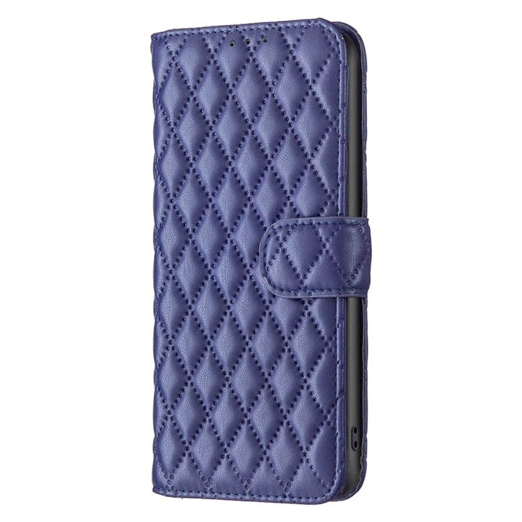 For Honor 200 Lite Global Diamond Lattice Wallet Flip Leather Phone Case(Blue) - Honor Cases by PMC Jewellery | Online Shopping South Africa | PMC Jewellery | Buy Now Pay Later Mobicred