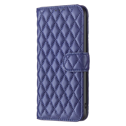 For Honor 200 Lite Global Diamond Lattice Wallet Flip Leather Phone Case(Blue) - Honor Cases by PMC Jewellery | Online Shopping South Africa | PMC Jewellery | Buy Now Pay Later Mobicred