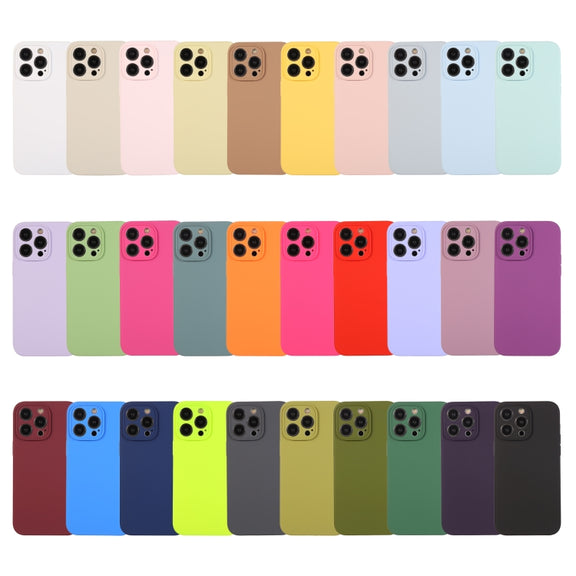 For iPhone 16 Plus Pure Color Liquid Silicone Fine Pore Phone Case(Royal Blue)