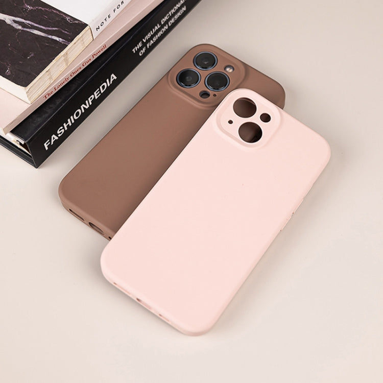 For iPhone 16 Plus Pure Color Liquid Silicone Fine Pore Phone Case(Royal Blue)