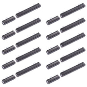 For Samsung Galaxy S22+ 5G SM-S906 10pcs Power Button + Volume Control Button(Black)