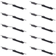 For Samsung Galaxy A01 Core SM-A013 10pcs Power Button + Volume Control Button(Black) - free shipping - PMc TechLife - Order now!