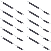 For Samsung Galaxy A01 SM-A015 10pcs Power Button + Volume Control Button(Black)