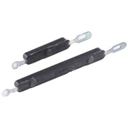 For Samsung Galaxy M01s SM-M01 10pcs Power Button + Volume Control Button(Black)